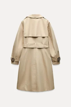 Outlet TRENCH SLIM WATER REPELLENT ZW COLLECTION Mujer Abrigos / Anoraks