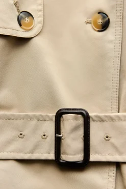 Outlet TRENCH SLIM WATER REPELLENT ZW COLLECTION Mujer Abrigos / Anoraks