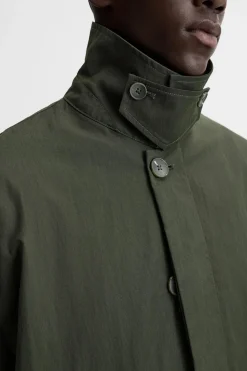 Sale TRENCH TÉCNICO RELAXED FIT Hombre Cazadoras|Abrigos / Gabardinas