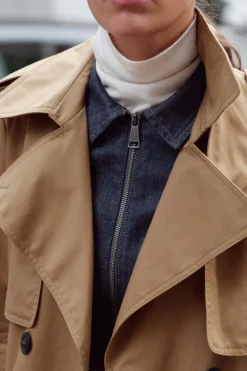 Hot TRENCH WATER REPELLENT ZW COLLECTION Mujer Abrigos / Anoraks