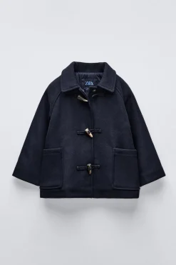 Niños ZARA 1½ - 6 Años·Abrigos|6 - 18 Meses·Abrigos / Buzos<TRENKA PAÑO ALAMARES