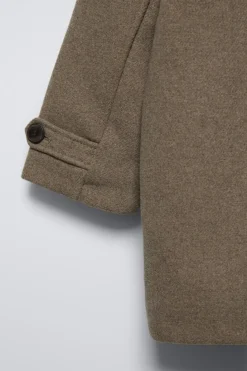Niños ZARA 6 - 14 Años·Abrigos<TRENKA PAÑO CON LANA