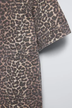 Niños ZARA 6 - 14 Años·Vestidos / Monos<VESTIDO ANIMAL PRINT