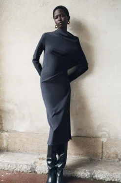 Outlet VESTIDO ASIMÉTRICO ZW COLLECTION Mujer Vestidos