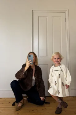 Niños ZARA 1½ - 6 Años·Vestidos / Petos|6 - 18 Meses·Vestidos / Monos<VESTIDO BORDADO NIDO DE ABEJA