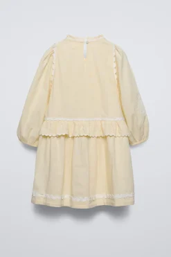 Niños ZARA 6 - 14 Años·Vestidos / Monos<VESTIDO BORDADOS