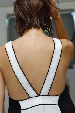 Fashion VESTIDO BORDADOS ABALORIOS Mujer Vestidos