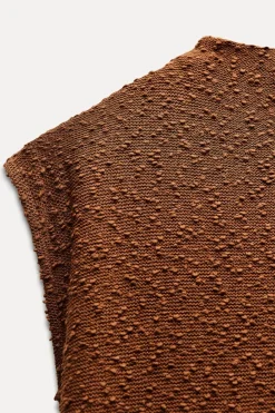 Outlet VESTIDO BOUCLÉ RÚSTICO Mujer Vestidos