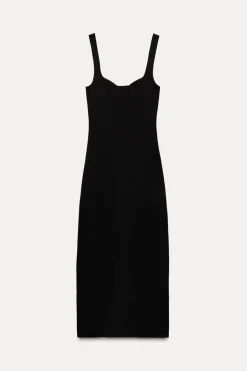 Sale VESTIDO BRILLOS PUNTO STRETCH Mujer Vestidos