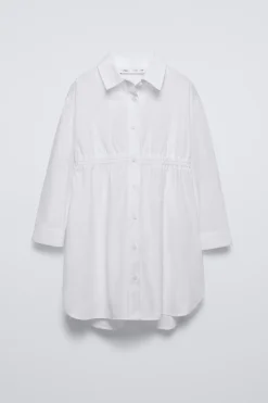 Niños ZARA 6 - 14 Años·Vestidos / Monos<VESTIDO CAMISERO