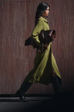 Online VESTIDO CAMISERO CINTURÓN Mujer Vestidos