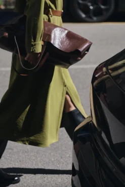 Online VESTIDO CAMISERO CINTURÓN Mujer Vestidos