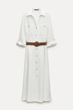 Clearance VESTIDO CAMISERO CINTURÓN Mujer Vestidos