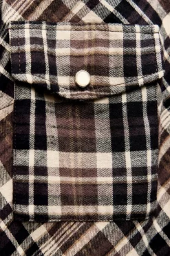 Online VESTIDO CAMISERO CUADROS Mujer Vestidos