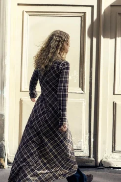 Online VESTIDO CAMISERO CUADROS Mujer Vestidos