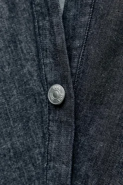 Clearance VESTIDO CAMISERO ENTALLADO MIDI Mujer Vestidos