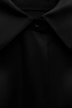 Discount VESTIDO CAMISERO SATINADO ZW COLLECTION Mujer Vestidos