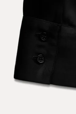 Discount VESTIDO CAMISERO SATINADO ZW COLLECTION Mujer Vestidos