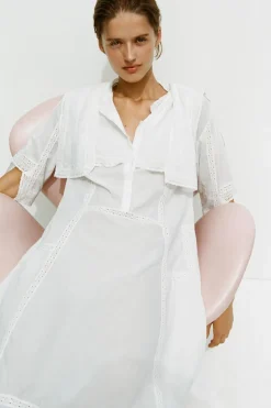 New VESTIDO CAMISÓN ENTREDOSES Mujer Vestidos