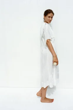 New VESTIDO CAMISÓN ENTREDOSES Mujer Vestidos