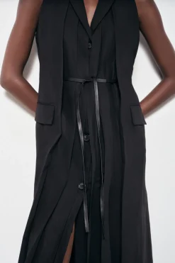 Best VESTIDO CHALECO CINTURÓN ZW COLLECTION Mujer Vestidos