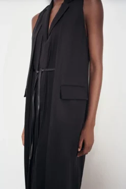 Best VESTIDO CHALECO CINTURÓN ZW COLLECTION Mujer Vestidos