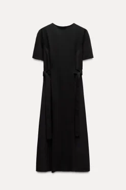 Best VESTIDO COMBINADO HEBILLAS Mujer Vestidos