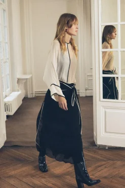 Fashion VESTIDO COMBINADO ZW COLLECTION Mujer Vestidos