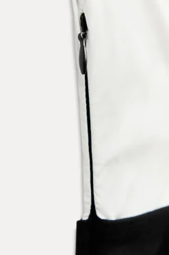 New VESTIDO COMBINADO ZW COLLECTION Mujer Vestidos