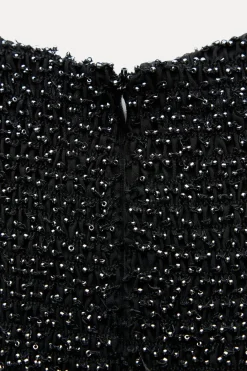 Clearance VESTIDO CORTO ABALORIOS ZW COLLECTION Mujer Vestidos