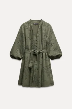 Sale VESTIDO CORTO BORDADOS ENGOMADOS Mujer Vestidos