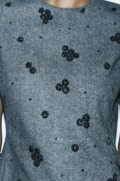 Sale VESTIDO CORTO BORDADOS ZW COLLECTION Mujer Vestidos