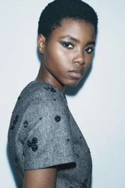 Sale VESTIDO CORTO BORDADOS ZW COLLECTION Mujer Vestidos