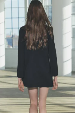 Fashion VESTIDO CORTO BOTONES Mujer Vestidos