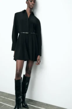 Clearance VESTIDO CORTO CINTURÓN Mujer Vestidos