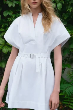 Outlet VESTIDO CORTO CINTURÓN ZW COLLECTION Mujer Vestidos