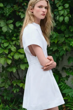 Outlet VESTIDO CORTO CINTURÓN ZW COLLECTION Mujer Vestidos