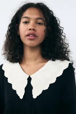 Discount VESTIDO CORTO CUELLO BOBO Mujer Vestidos