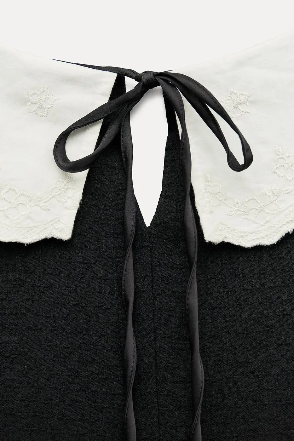 Discount VESTIDO CORTO CUELLO BOBO Mujer Vestidos