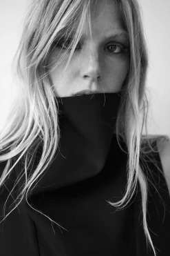 Fashion VESTIDO CORTO CUELLO ENVOLVENTE Mujer Vestidos