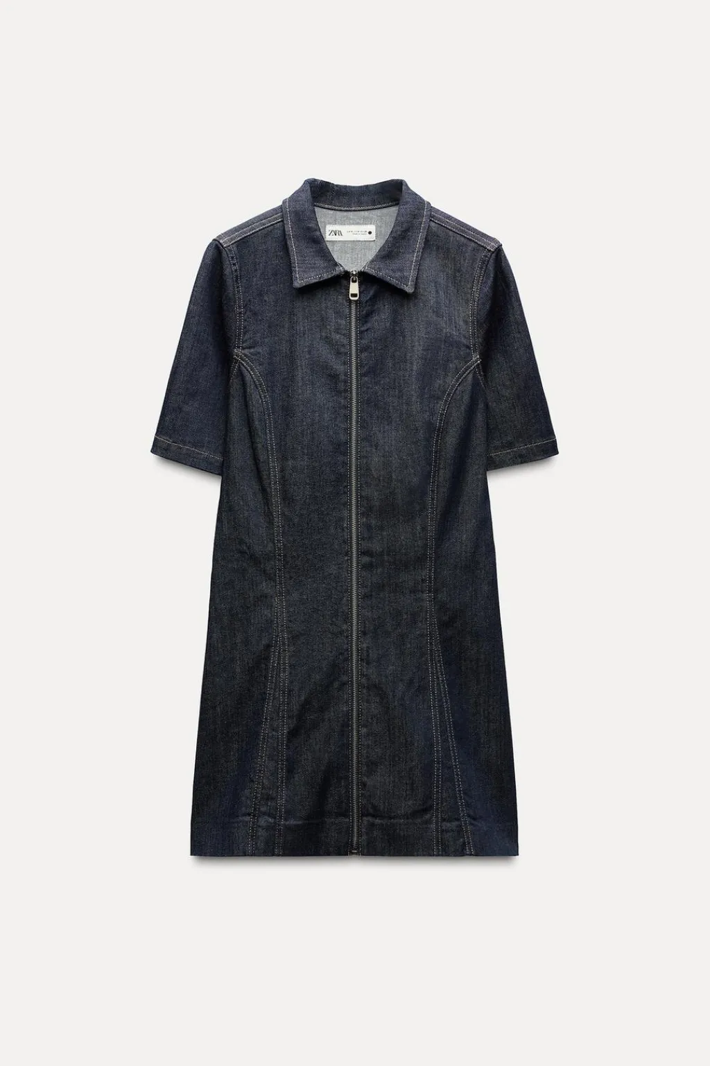 Best VESTIDO CORTO DENIM ZW COLLECTION Mujer Vestidos