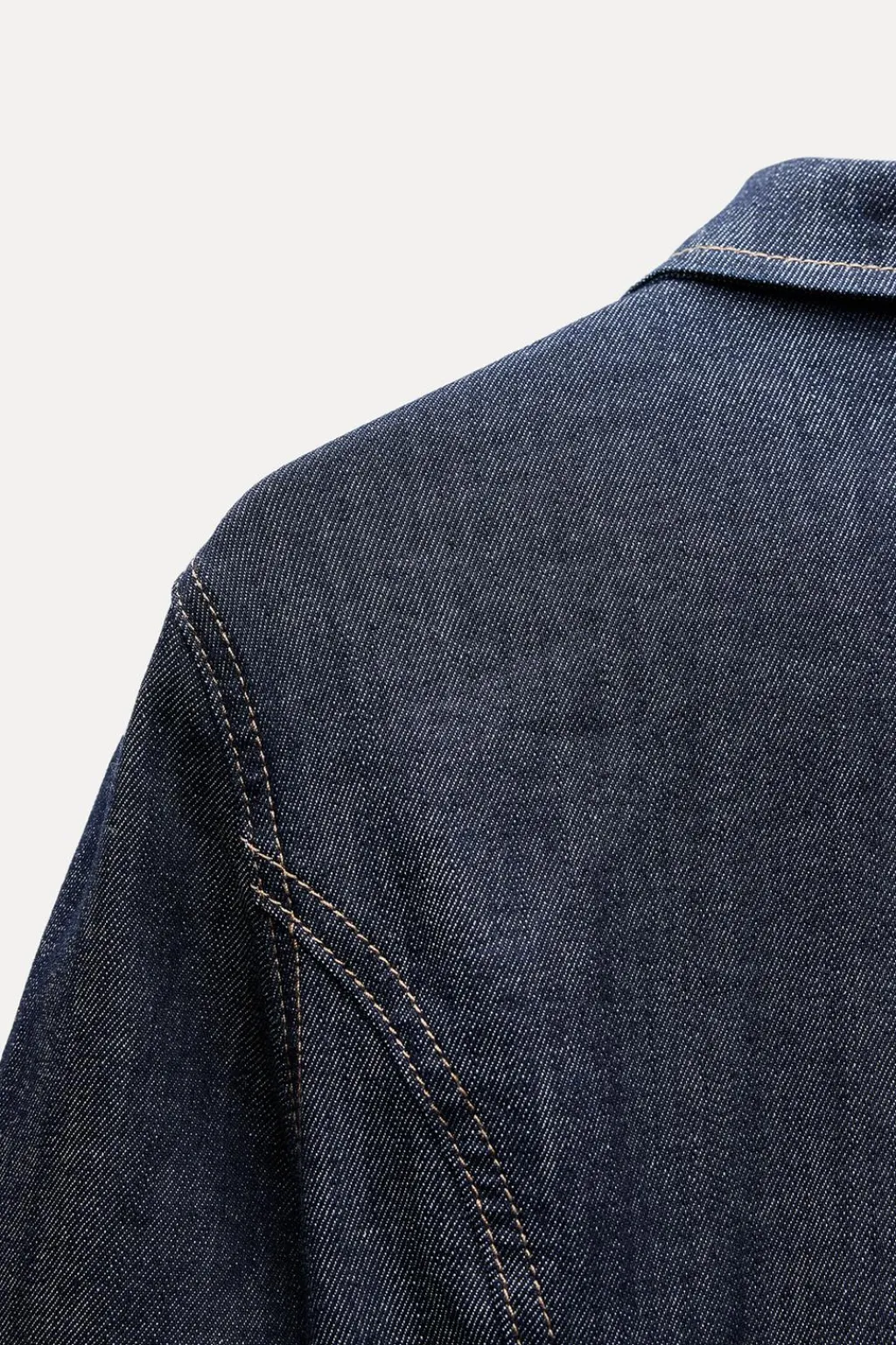 Best VESTIDO CORTO DENIM ZW COLLECTION Mujer Vestidos