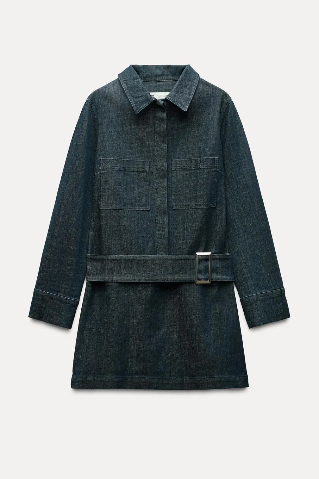 Outlet VESTIDO CORTO DENIM ZW COLLECTION Mujer Vestidos