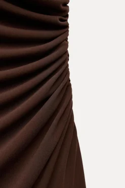 Best VESTIDO CORTO DRAPEADO Mujer Vestidos