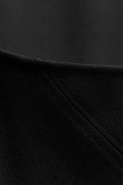 New VESTIDO CORTO ESCOTE CUADRADO ZW COLLECTION Mujer Vestidos