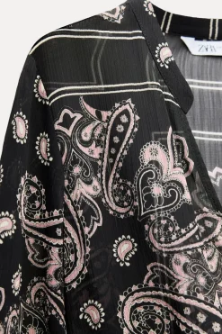 Sale VESTIDO CORTO ESTAMPADO Mujer Vestidos