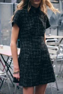 New VESTIDO CORTO ESTRUCTURA Mujer Vestidos