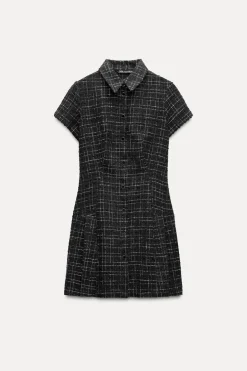 New VESTIDO CORTO ESTRUCTURA Mujer Vestidos