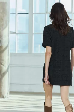 Outlet VESTIDO CORTO ESTRUCTURA ZW COLLECTION Mujer Vestidos