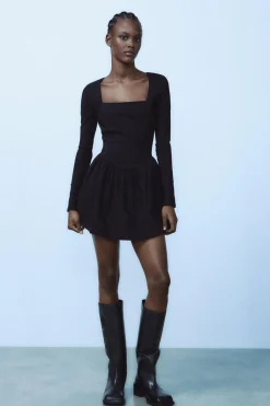 Clearance VESTIDO CORTO GLOBO Mujer Vestidos